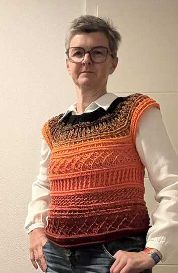 Pullover oder Shirt Arroyo mit tollem Mustermix, Häkelanleitung