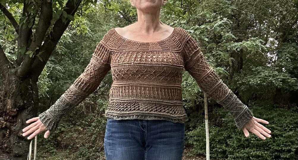 Pullover oder Shirt Arroyo mit tollem Mustermix, Häkelanleitung