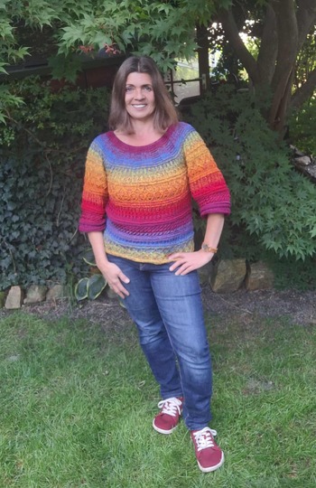 Pullover oder Shirt Arroyo mit tollem Mustermix, Häkelanleitung