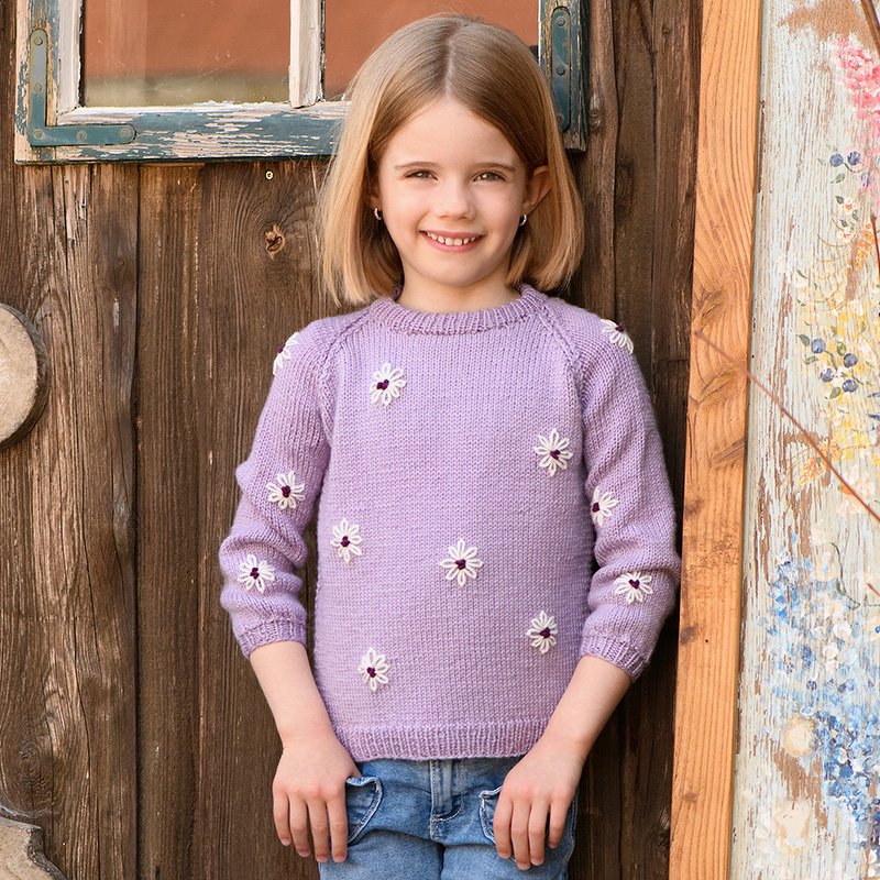 Strickanleitung Kinderpullover "Lucca" 766074