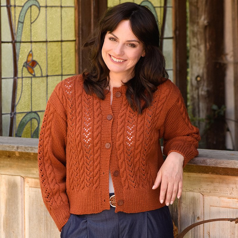 Strickanleitung Damenkurzjacke "Ideal" 766076