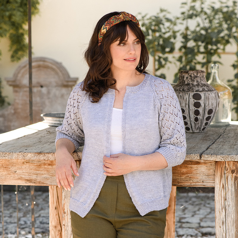 Strickanleitung Damenjacke "Merino Extrafein" 766079