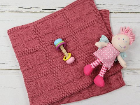 Strickanleitung Babydecke "Mali" 766119