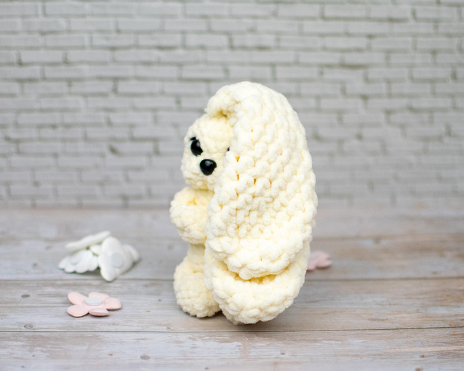Cute Bunny Crochet Pattern – Plush Amigurumi Rabbit PDF Tutorial