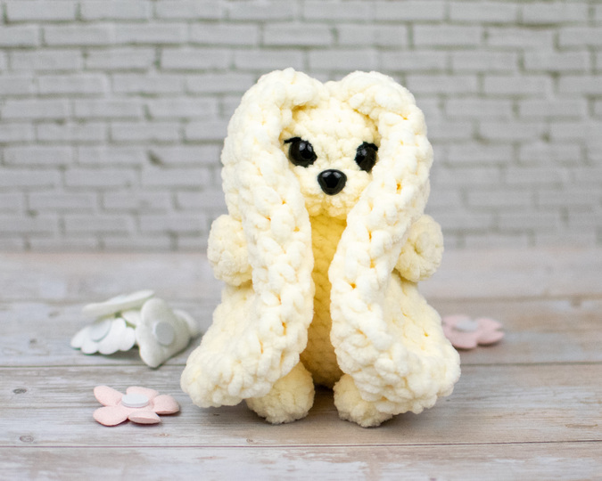 Cute Bunny Crochet Pattern – Plush Amigurumi Rabbit PDF Tutorial