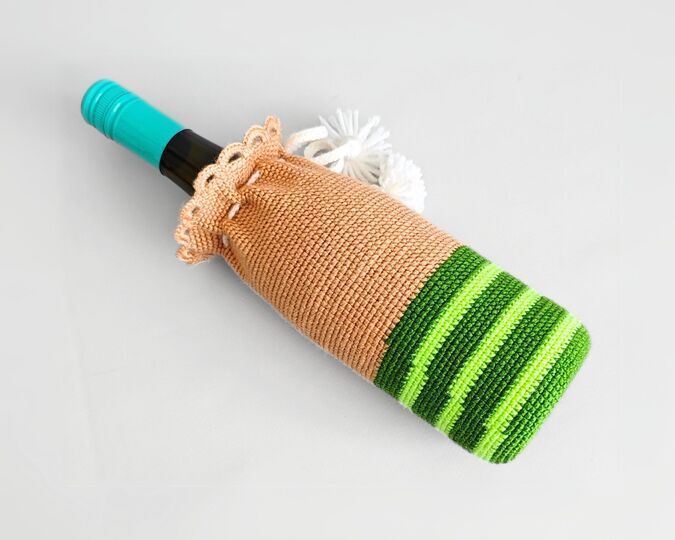 351 Bottle bag Snake Boa Serpent Bottle Cover for Water, Wine & Champagne