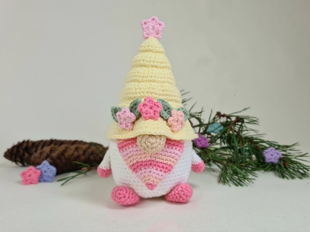 Crochet Pattern PDF Unicorn Gnome Amigurumi "Phil"