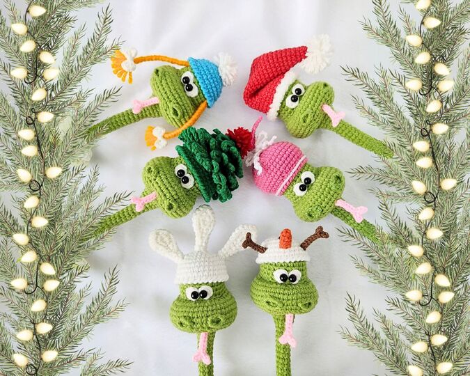 353 Snake Cable tie, Lucky charm, Plant decor, Napkin ring, Kable tie