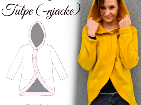 Sannys Tulpe (-njacke)- Gr 32-64 - E-Book und Nähanleitung
