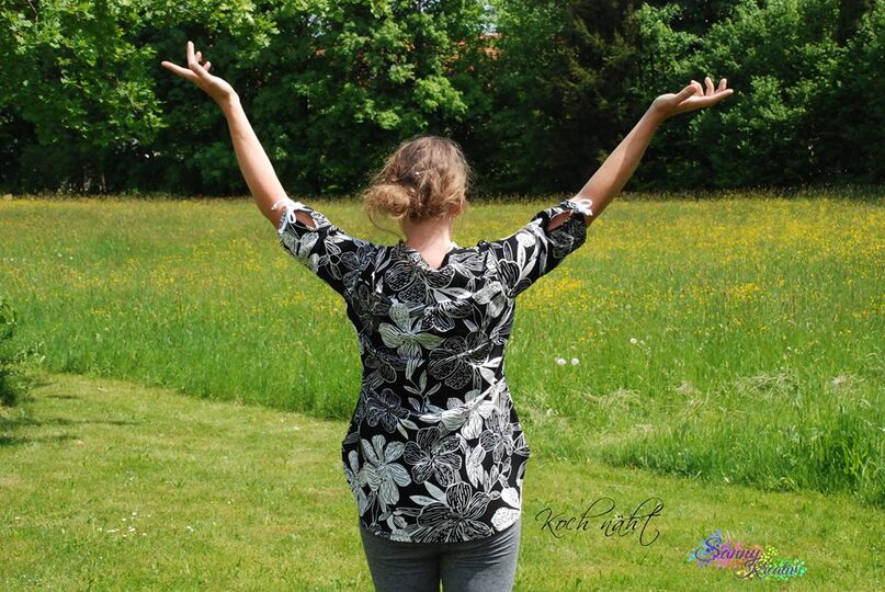 Blusen Tunika „Carla“ - Gr. 34-60 - E-Book und Nähanleitung