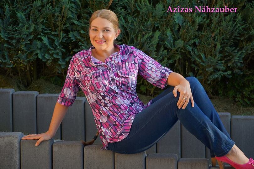 Blusen Tunika „Carla“ - Gr. 34-60 - E-Book und Nähanleitung