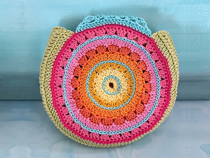 Häkelanleitung Bobbeltasche Ramona, Wolltasche, Handgelenktasche, PDF