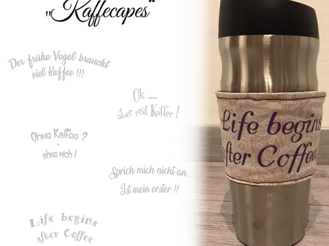 Kaffee Capes - E-Book und Plottdatei