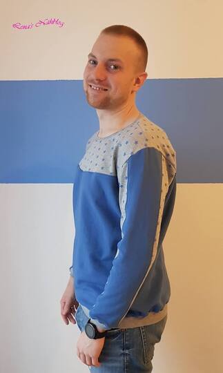 Herren Sweatshirt "Anselm" - 44-64 - E-Book und Nähanleitung