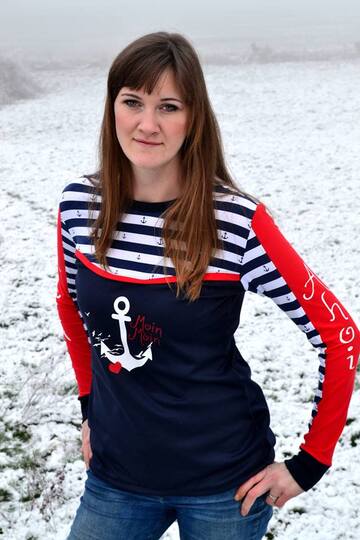 Damen Sweatshirt "Griselda" - 34-60 - E-Book und Nähanleitung