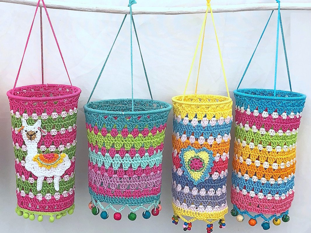 Crochet pattern package for Lanterns Lampions and Lampshades, 136-page PDF - Image 11