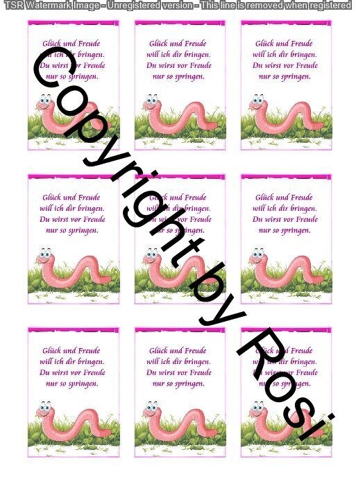 Karten zum Beilegen für Sorgen- und Glückwürmchen - einfach ausdrucken - Bild 3