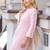 Kleid mit Rippen- und Zopfmuster