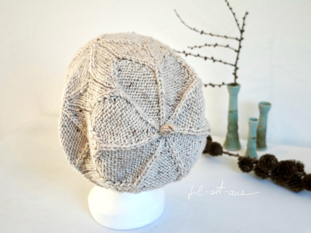 Mütze Beanie "Balance", Strickanleitung