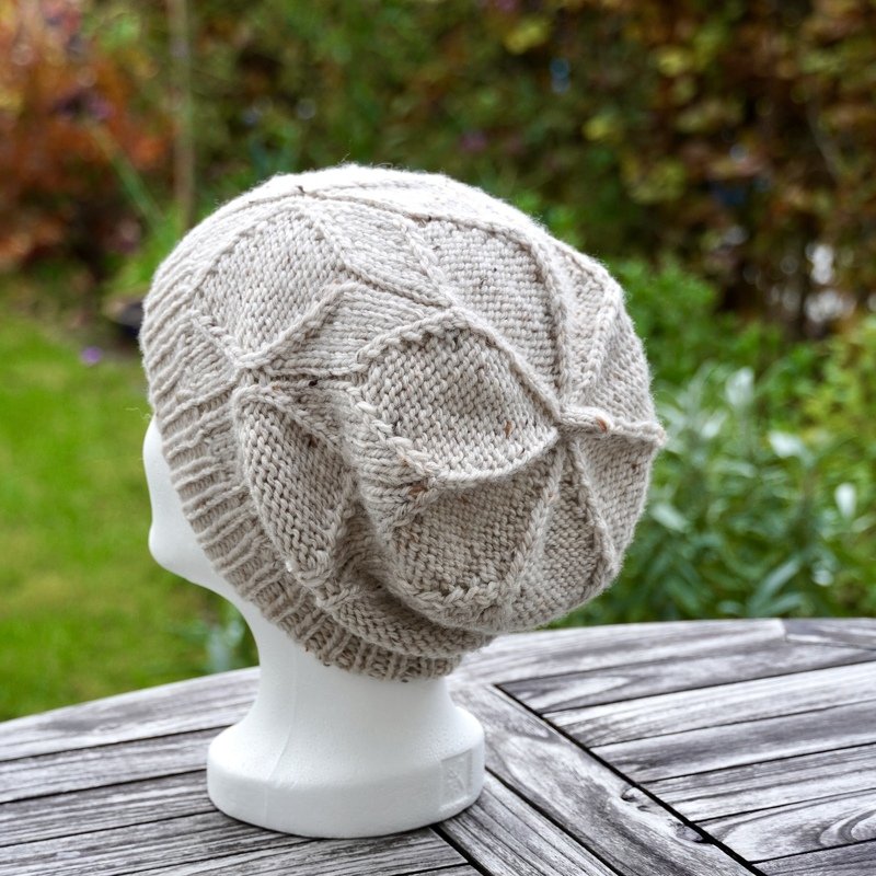 Mütze Beanie "Balance", Strickanleitung - Bild 8