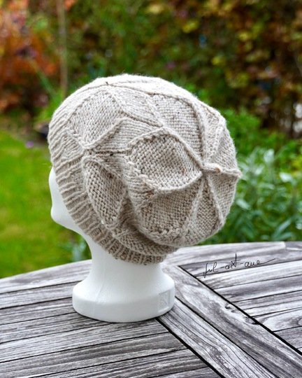 Mütze Beanie "Balance", Strickanleitung für Größe S - L