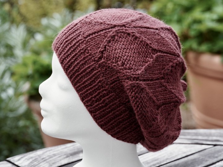 Mütze Beanie "Balance", Strickanleitung für Größe S - L