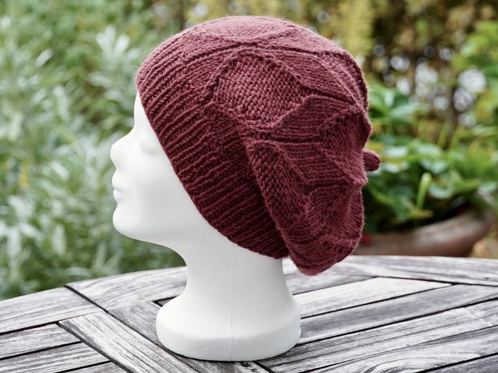 Mütze Beanie "Balance", Strickanleitung für Größe S - L