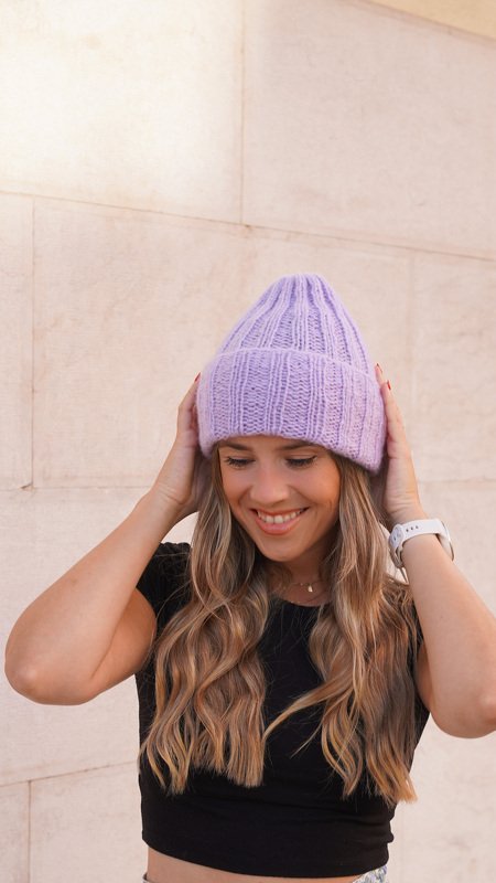 Einfache Rippenbeanie mit Videoanleitung für Anfänger - Bild 4