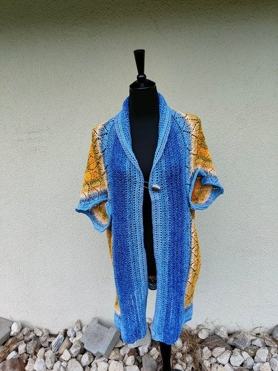 Häkelanleitung Seelenwärmer, Pullover aus mehreren Teilen List