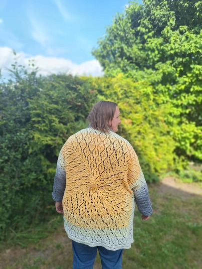 Häkelanleitung Seelenwärmer, Pullover aus mehreren Teilen List