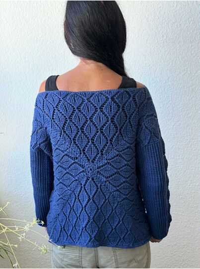 Häkelanleitung Seelenwärmer, Pullover aus mehreren Teilen List