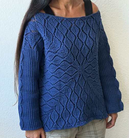 Häkelanleitung Seelenwärmer, Pullover aus mehreren Teilen List