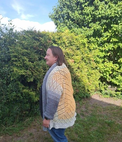 Häkelanleitung Seelenwärmer, Pullover aus mehreren Teilen List