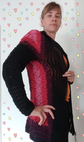 Häkelanleitung Seelenwärmer, Pullover aus mehreren Teilen List