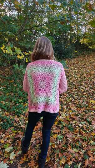 Häkelanleitung Seelenwärmer, Pullover aus mehreren Teilen List