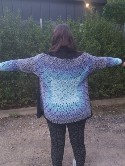 Häkelanleitung Seelenwärmer, Pullover aus mehreren Teilen List