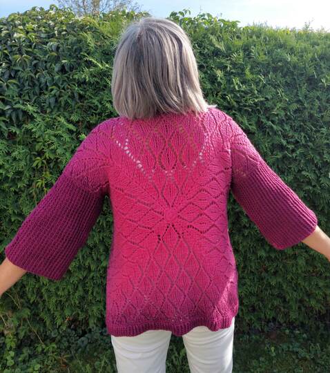 Häkelanleitung Seelenwärmer, Pullover aus mehreren Teilen List