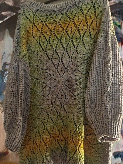 Häkelanleitung Seelenwärmer, Pullover aus mehreren Teilen List