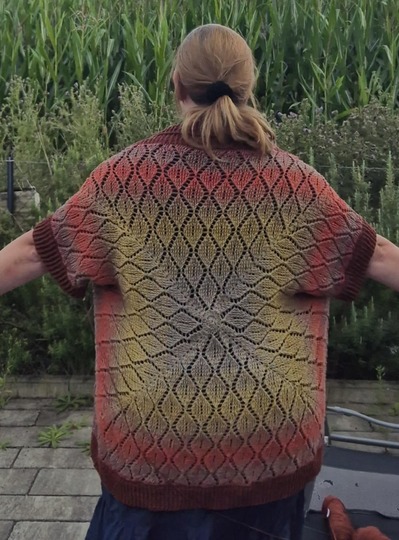 Häkelanleitung Seelenwärmer, Pullover aus mehreren Teilen List