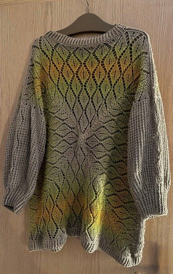 Häkelanleitung Seelenwärmer, Pullover aus mehreren Teilen List