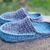 S11 Men's cozy slippers. Crochet pattern PDF in English and German.