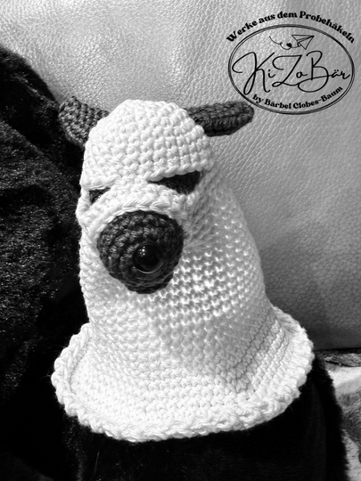 Spooky - Häkelanleitung für einen kleinen Geisterhund