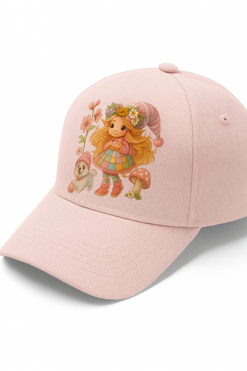 Spring Gnome Girl Clipart Bundle – 9 PNG Cute Elf Gnome Characters