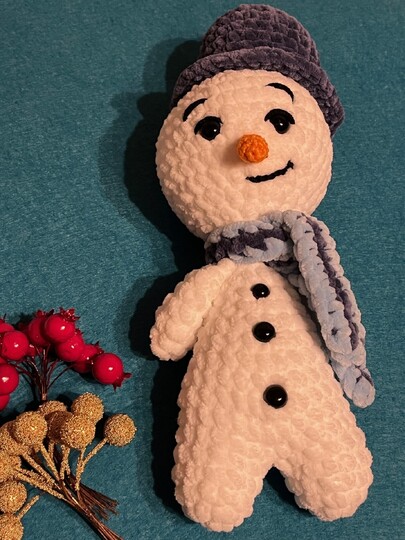 PDF Häkelanleitung Schneemann - DIY Schneemann - Sofortiger Download!