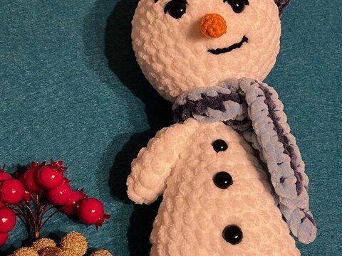 PDF Häkelanleitung Schneemann - DIY Schneemann - Sofortiger Download!