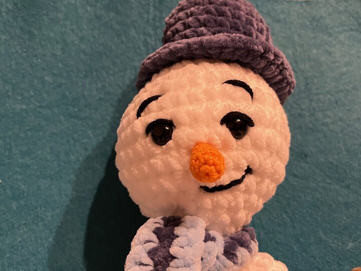PDF Häkelanleitung Schneemann - DIY Schneemann - Sofortiger Download!
