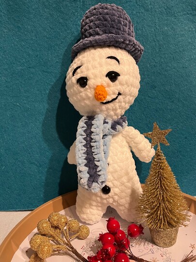 PDF Häkelanleitung Schneemann - DIY Schneemann - Sofortiger Download!