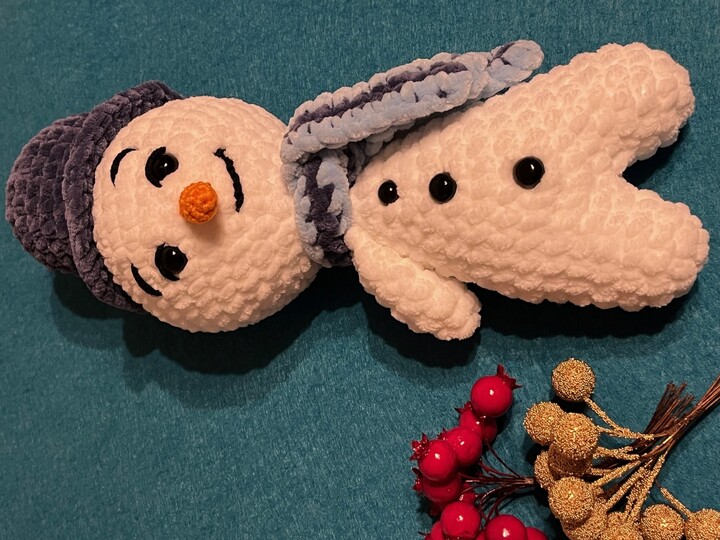 PDF Häkelanleitung Schneemann - DIY Schneemann - Sofortiger Download!