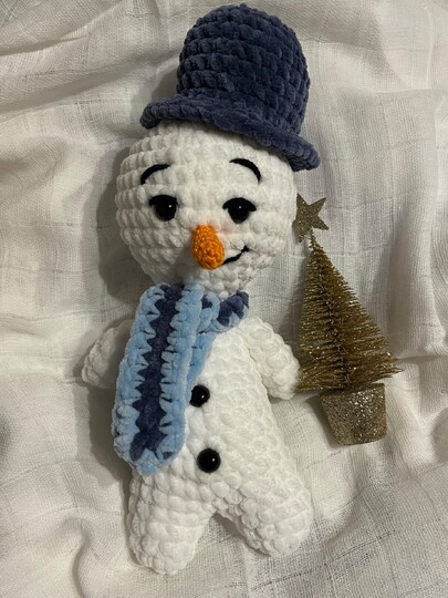 PDF Häkelanleitung Schneemann - DIY Schneemann - Sofortiger Download!