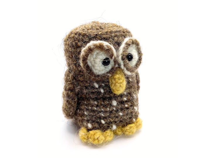 Amigurumi Häkelanleitung in PDF - kleine Eule